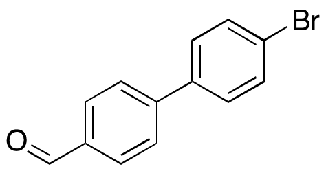 4-Bromo[1,1-biphenyl]-4-carbaldehyde - Chemical structure and product image