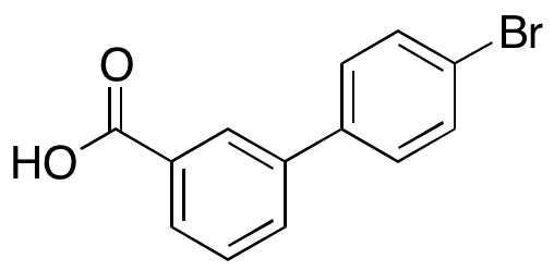 4-Bromobiphenyl-3-carboxylic Acid - Chemical structure and product image