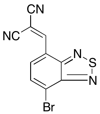 2-[(7-Bromo-2,1,3-benzothiadiazol-4-yl)methylene]propanedinitrile - Chemical structure and product image