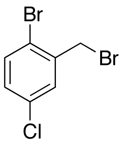 2-Bromo-1-bromomethyl-5-chlorobenzene - Chemical structure and product image