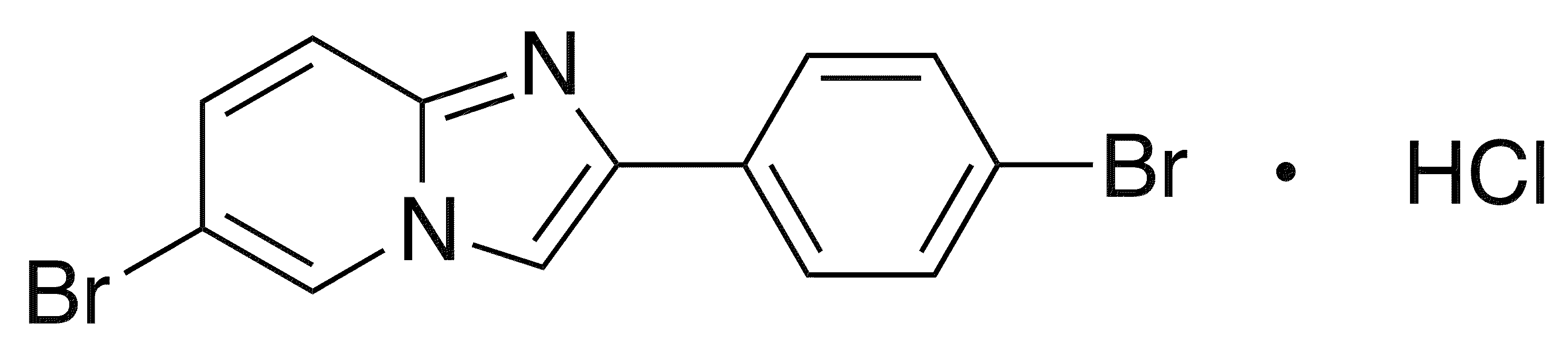 6-Bromo-2-(4-bromophenyl)imidazo[1,2-a]pyridine hydrochloride - Chemical structure and product image