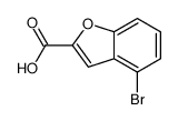 4-Bromo-1-benzofuran-2-carboxylic acid - Chemical structure and product image