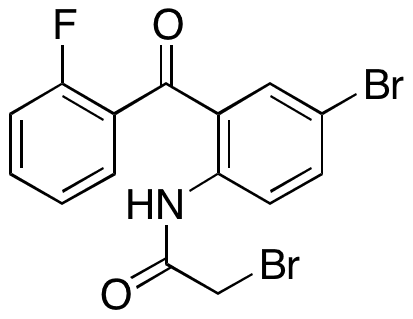 2-Bromo-N-[4-bromo-2-(2-fluorobenzoyl)phenyl]acetamide - Chemical structure and product image