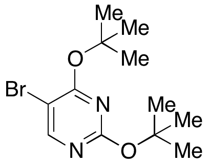 5-Bromo-2,4-bis(1,1-dimethylethoxy)pyrimidine - Chemical structure and product image