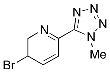5-Bromo-2-(1-methyl-1H-tetrazol-5-yl)pyridine - Chemical structure and product image