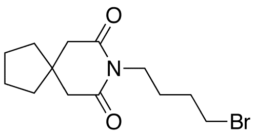 8-(4-Bromobutyl)-8-azaspiro[4.5]decane-7,9-dione - Chemical structure and product image