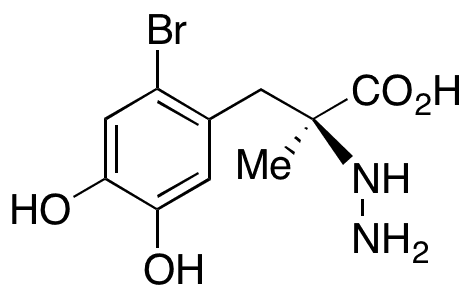 2-Bromo (S)-Carbidopa - Chemical structure and product image