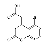 5-Bromo-4-carboxymethyl-2-chromanone - Chemical structure and product image