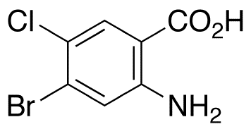 4-Bromo-5-chloroanthranilic Acid - Chemical structure and product image