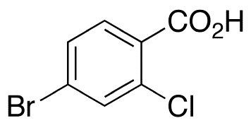 4-Bromo-2-chlorobenzoic Acid - Chemical structure and product image