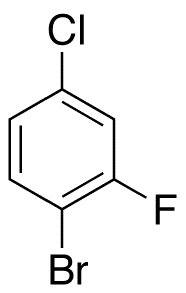 1-Bromo-4-chloro-2-fluorobenzene - Chemical structure and product image