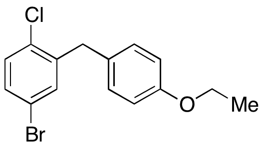 4-Bromo-1-chloro-2-(4-ethoxybenzyl)benzene - Chemical structure and product image
