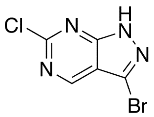 3-Bromo-6-chloro-1H-pyrazolo[3,4-d]pyrimidine - Chemical structure and product image