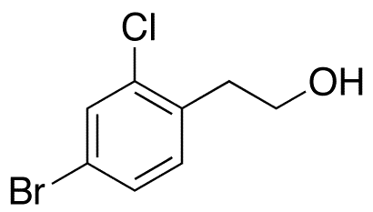 2-(4-Bromo-2-chlorophenyl)ethanol - Chemical structure and product image