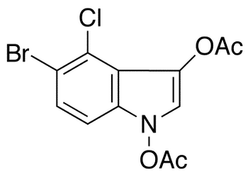 5-Bromo-4-chloro-3-indolyl-1,3-diacetate - Chemical structure and product image