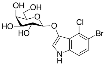 5-Bromo-4-chloro-3-indolyl beta-D-Galactopyranoside - Chemical structure and product image