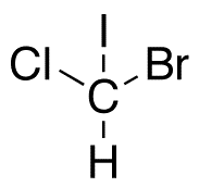 Bromochloroiodomethane - Chemical structure and product image