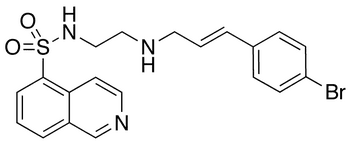 N-[2-(p-Bromocinnamylamino)ethyl]-5-Isoquinoline Sulfonamide - Chemical structure and product image