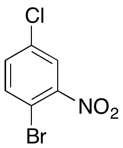 1-Bromo-4-chloro-2-nitrobenzene - Chemical structure and product image