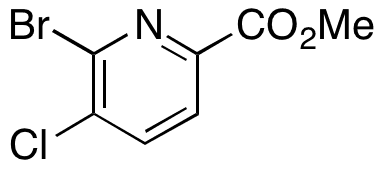 6-Bromo-5-chloro-2-pyridinecarboxylic Acid Methyl Ester - Chemical structure and product image