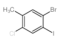 5-Bromo-2-chloro-4-iodotoluene - Chemical structure and product image