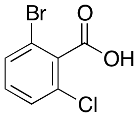 2-Bromo-6-chlorobenzoic Acid - Chemical structure and product image