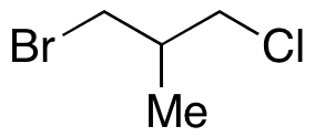 1-Bromo-3-chloro-2-methylpropane - Chemical structure and product image