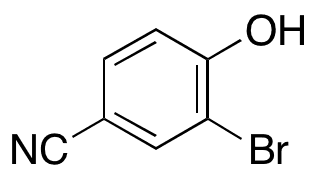 3-Bromo-4-hydroxybenzonitrile - Chemical structure and product image