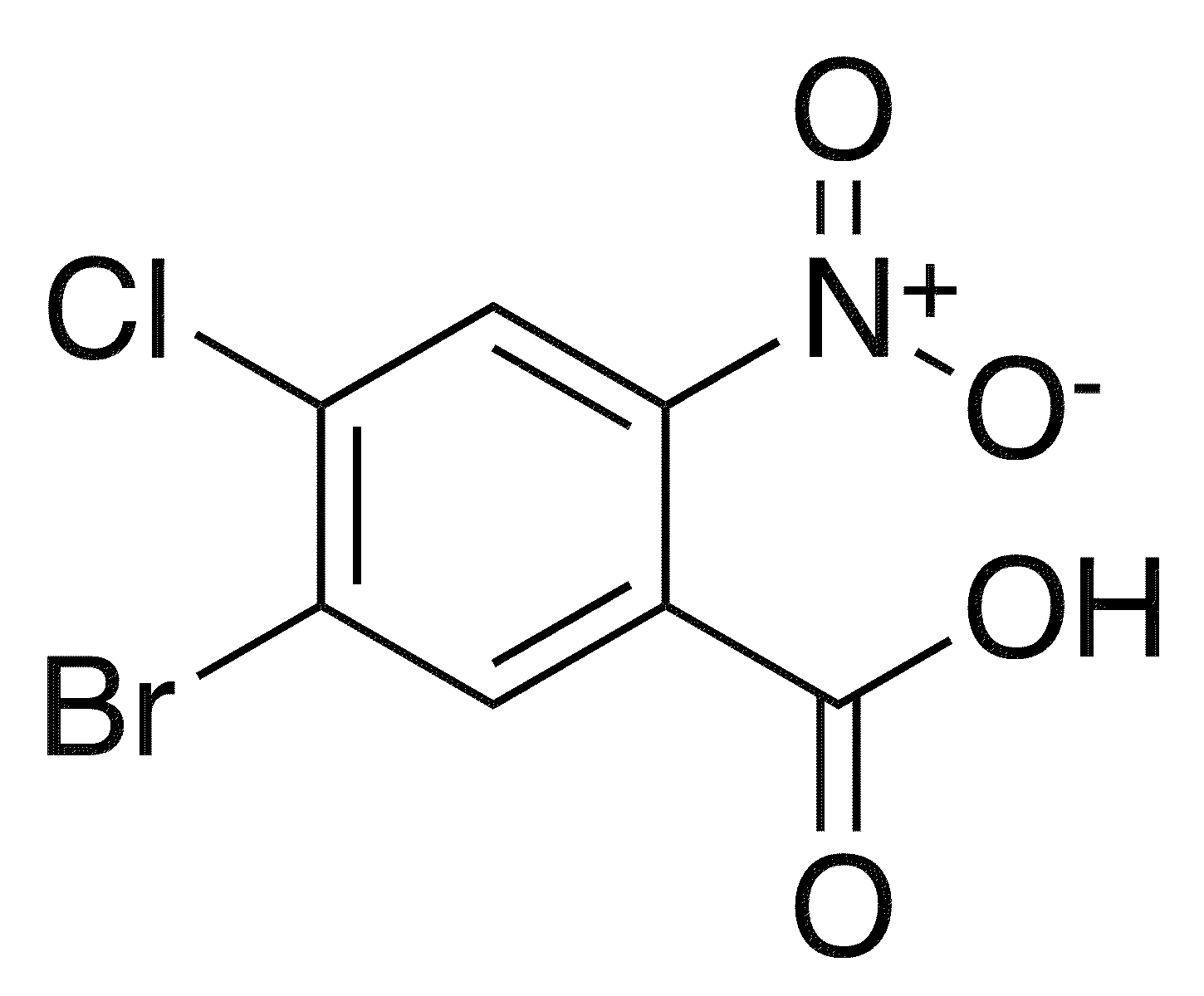 5-Bromo-4-chloro-2-nitrobenzoic Acid - Chemical structure and product image