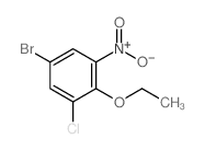 5-Bromo-1-chloro-2-ethoxy-3-nitrobenzene - Chemical structure and product image