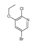 5-Bromo-2-chloro-3-ethoxypyridine - Chemical structure and product image