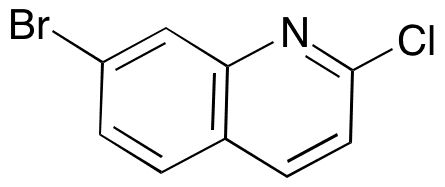 7-Bromo-2-chloro-quinoline - Chemical structure and product image