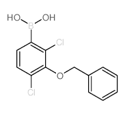3-(Benzyloxy)-2,4-dichlorophenylboronic Acid - Chemical structure and product image