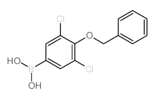 4-(Benzyloxy)-3,5-dichlorophenylboronic Acid - Chemical structure and product image