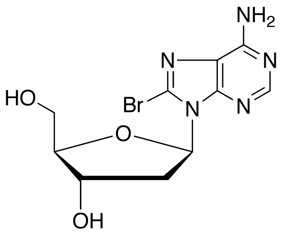 8-Bromo-2â€™-deoxyadenosine - Chemical structure and product image