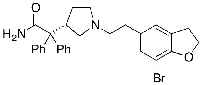 7-Bromo Darifenacin - Chemical structure and product image