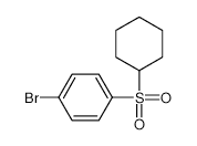 1-Bromo-4-(cyclohexanesulfonyl)benzene - Chemical structure and product image