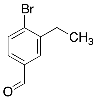 4-Bromo-3-ethylbenzaldehyde - Chemical structure and product image