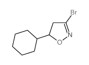 3-Bromo-5-cyclohexyl-4,5-dihydroisoxazole - Chemical structure and product image
