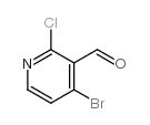4-Bromo-2-chloropyridine-3-carbaldehyde - Chemical structure and product image