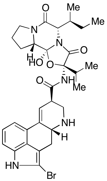 Bromo-des-methyl-beta-Ergokryptine - Chemical structure and product image