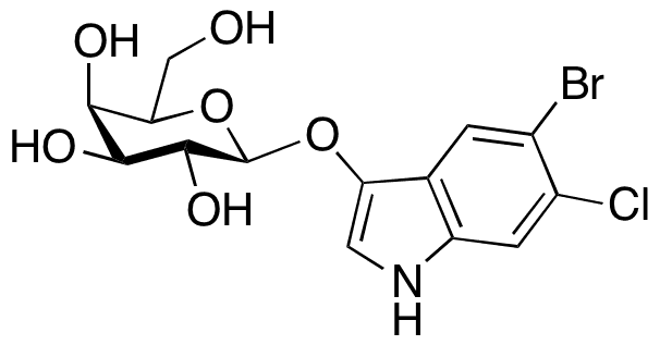 5-Bromo-6-chloro-3-indolyl-beta-D-galactopyranoside - Chemical structure and product image