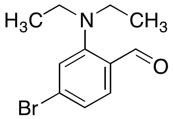 4-Bromo-2-(diethylamino)benzaldehyde - Chemical structure and product image