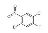 1-Bromo-4-chloro-5-fluoro-2-nitrobenzene - Chemical structure and product image