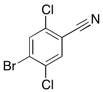 4-Bromo-2,5-dichloro-benzonitrile - Chemical structure and product image