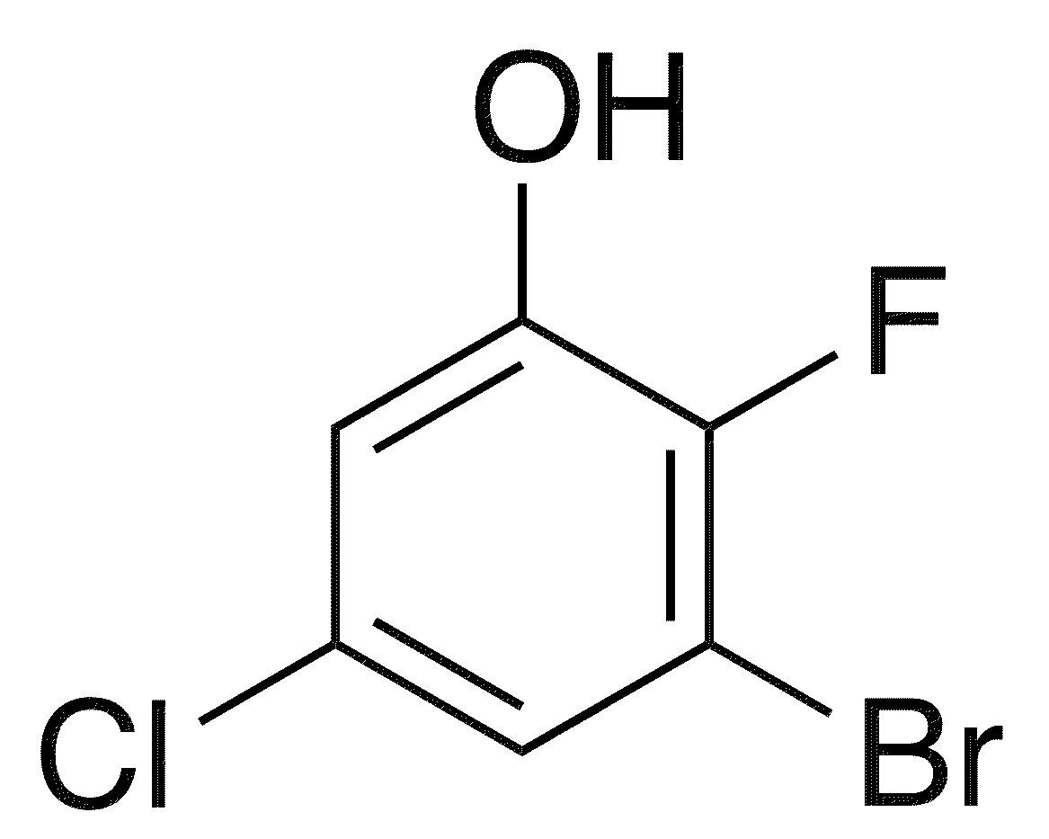 3-Bromo-5-chloro-2-fluorophenol - Chemical structure and product image