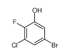 5-Bromo-3-chloro-2-fluorophenol - Chemical structure and product image