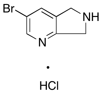 3-Bromo-6,7-dihydro-5H-pyrrolo[3,4-b]pyridine Hydrochloride - Chemical structure and product image