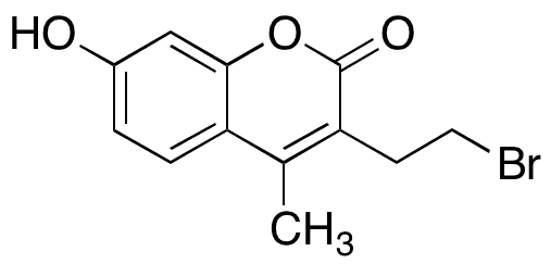 3-(2-Bromoethyl)-7-hydroxy-4-methyl-coumarin - Chemical structure and product image