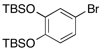 4-Bromo-1,2-bis[[(1,1-dimethylethyl)dimethylsilyl]oxy]benzene - Chemical structure and product image